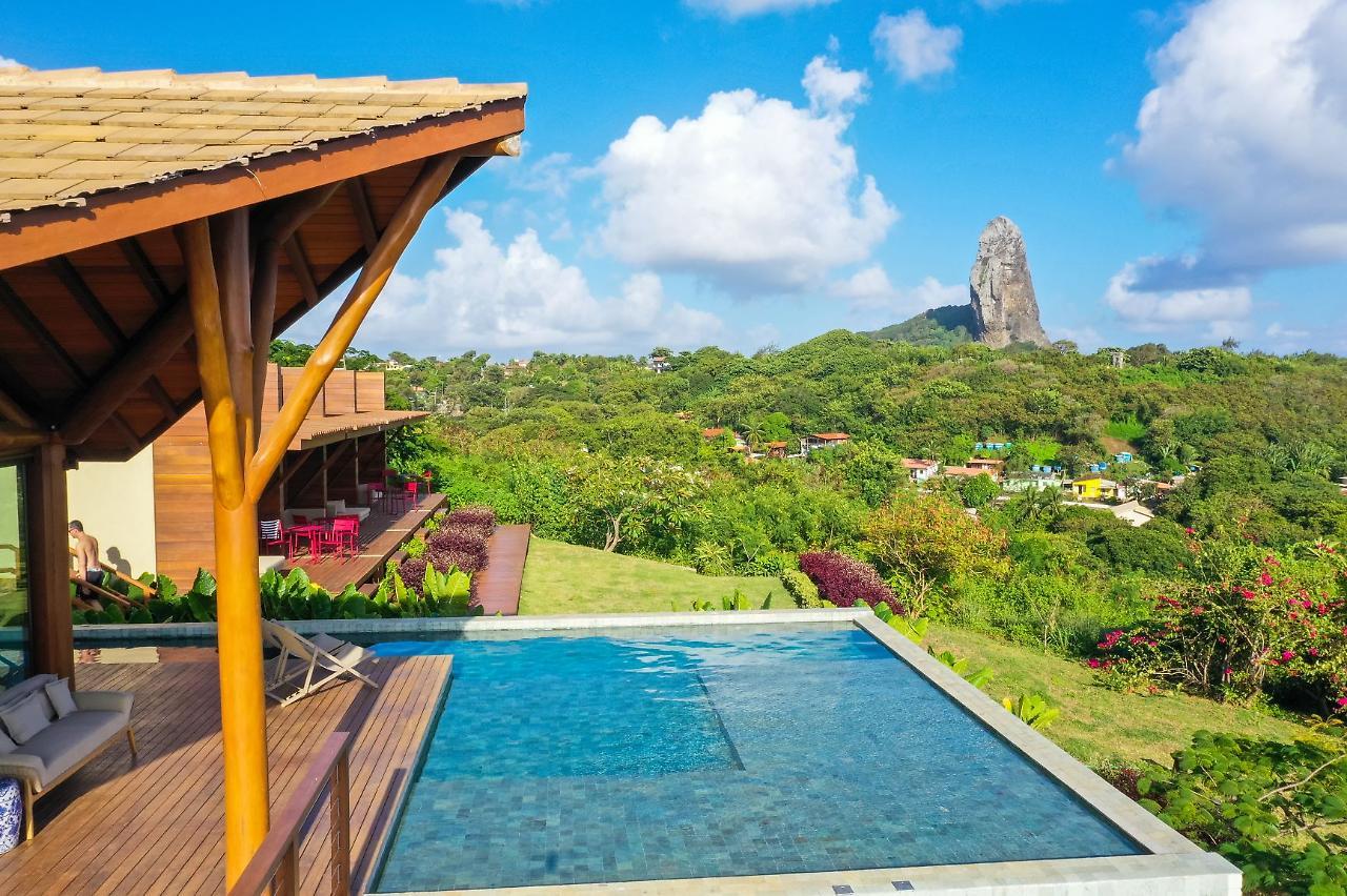 Colina Pousada Spa フェルナンド・デ・ノローニャ エクステリア 写真